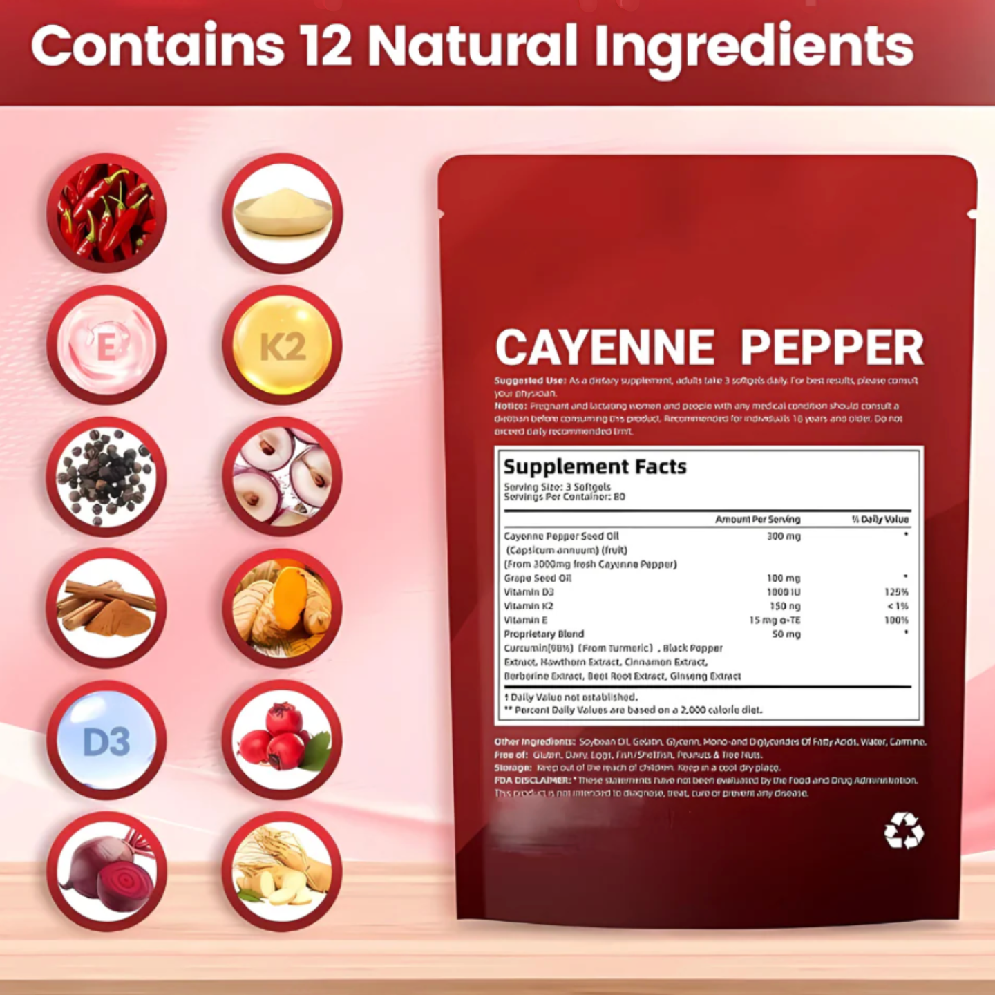 CayenneRevive™ Soft Pepper Capsules